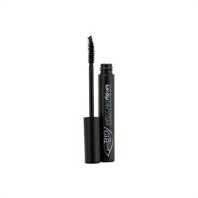 PUROBIO Mascara Impeccabile Allungante e Incurvante 10 ml Nero