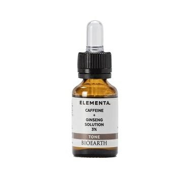 BIOEARTH Elementa Viso Attivi Caffeine+Ginseng Solution 3% 15 ml