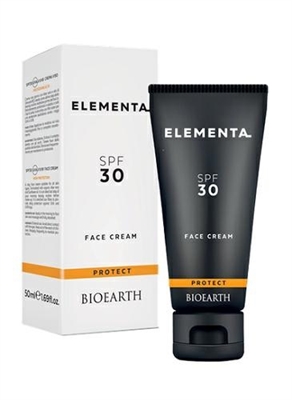 BIOEARTH Elementa Viso Crema Giorno Protettiva SPF30 50 ml