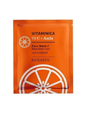 BIOEARTH Vitaminica Viso Vit.C Maschera Mon. Age & Bright 15 ml