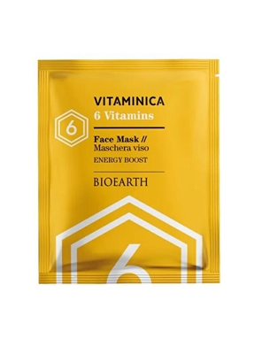 BIOEARTH Vitaminica Viso 7 Vit.Maschera Mon. Energy Boost 15 ml