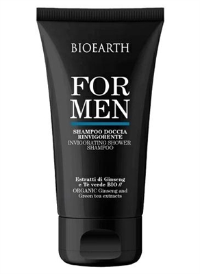 BIOEARTH For Men Shampoo Doccia Rinvigorante 200 ml