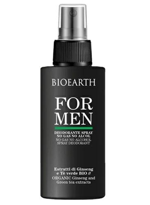 BIOEARTH For Men Deodorante Strong Vapo No Gas 100 ml