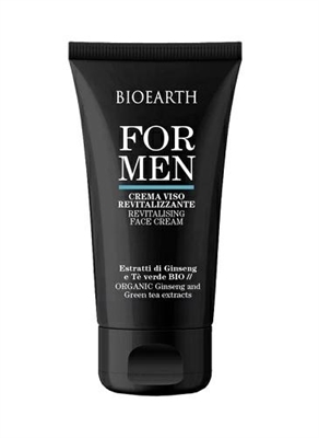 BIOEARTH For Men Crem Viso Rivitalizzante Dopobarba 50 ml