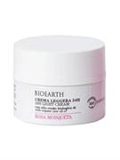 BIOEARTH Bioprotettiva Rosa Mosqueta Crema Viso Legge. 24H 50 ml
