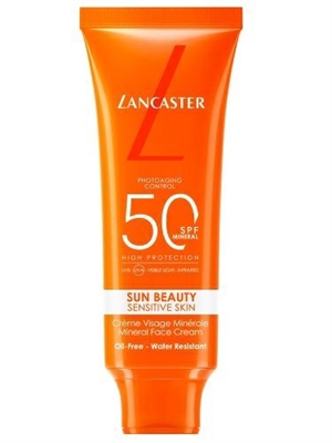 Lancaster Sun Beauty Sens Skin Mineral Face Cream SPF50 50 ml