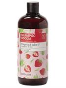 BIOEARTH Family Fragola&Aloe Shampoo Doccia 500 ml
