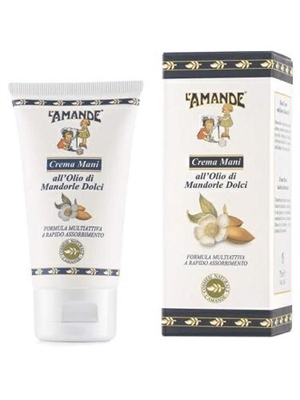 L'AMANDE Marseille Crema Mani Mandorle Dolci 75 ml