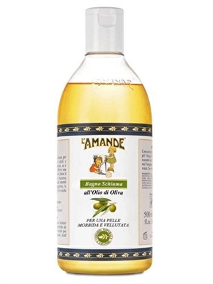 L'AMANDE Marseille Bagnoschiuma Olio di Oliva 500 ml