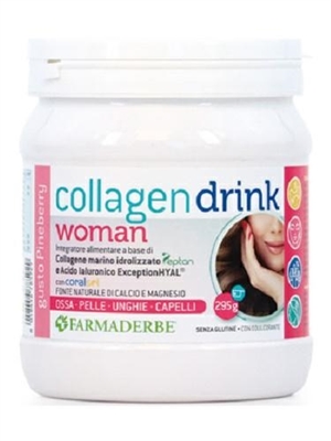 FARMADERBE Collagen Drink Woman Gusto Pineberry 295 gr