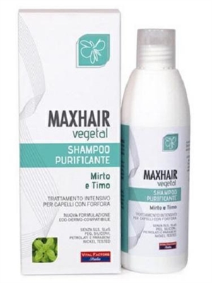 VITAL FACTORS Max Hair Vegetal Shampoo Purificante 200 ml