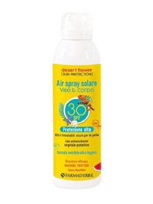 FARMADERBE Desert Flower Air Spray Solare Viso&Corpo SPF30 150ml