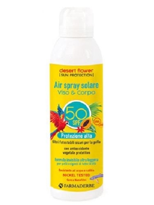 FARMADERBE Desert Flower Air Spray Solare Viso&Corpo SPF50 150ml