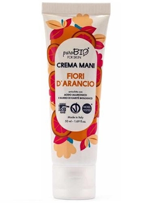 PUROBIO Crema Mani Fiori D'Arancio 50 ml