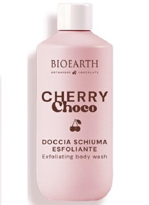 BIOEARTH Choco Cherry Doccia Schiuma Esfoliante 250 ml