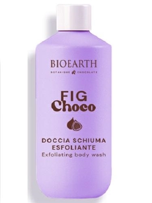 BIOEARTH Choco Fig Doccia Schiuma Esfoliante 250 ml